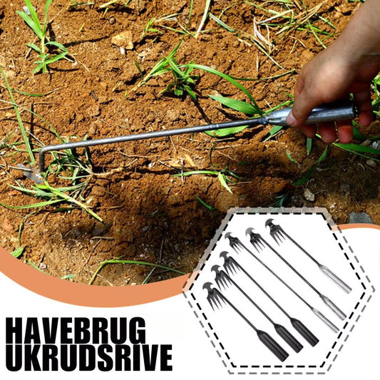 RootRake™ – Multifunctional Weeding Tool with 4 Teeth