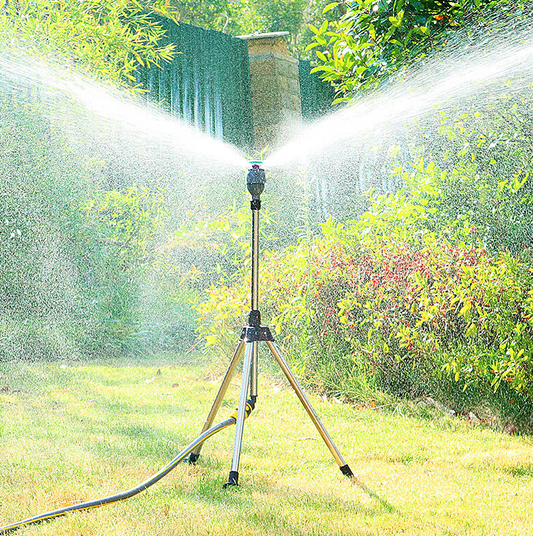 HydroSpin™ – Adjustable Rotary Garden Sprinkler