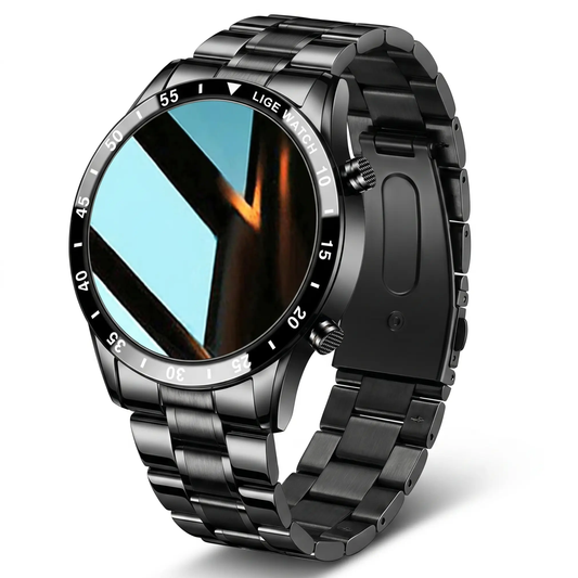 Luxury 4G Smartwatch – Elegant watch with calls, GPS, and health functions