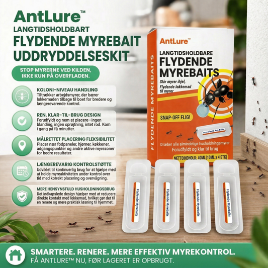 AntLure™ – Durable Ant Control Kit with Liquid Bait