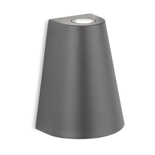 Outdoor Wall LED Light Promenade Up and Down, Graphite