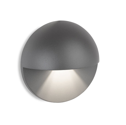 Poldina LED Wall and Stair Light, Graphite