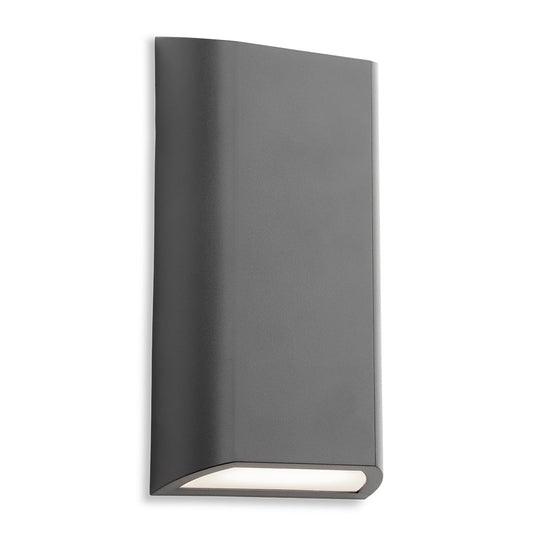 Navagio Up and Down LED Wall Light, Graphite