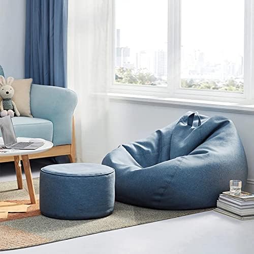 Linen Puff Chair – Ergonomic Seat