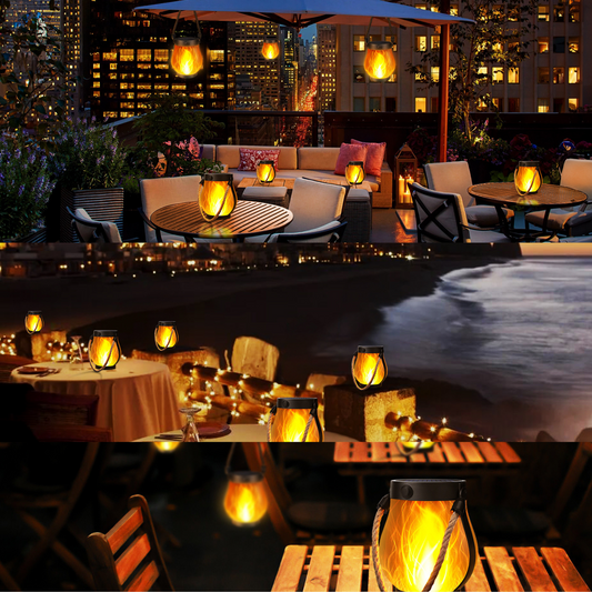 LumiFlare™ – Solar Flame Lamp