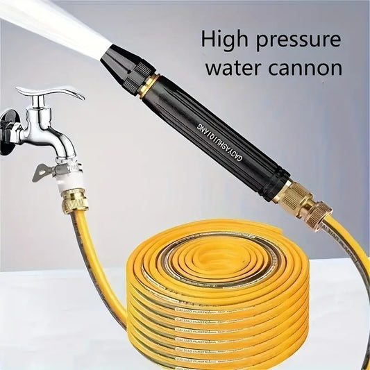 Portable High-Pressure Car Wash Gun – Multifunctional Nozzle for Garden Hose