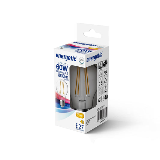 A60 | E27 | 806lm | 2700k | Dimmable (equivalent to 60w)
