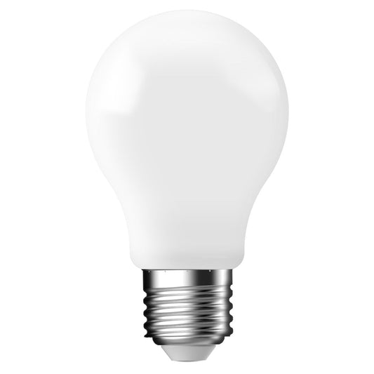 A60 | E27 | Milky Glass | 250lm | 2700k (25w equivalent)