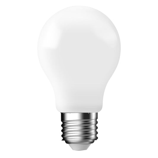 A60 | E27 | Frosted Glass | 470lm | 2700k (equivalent to 40w)