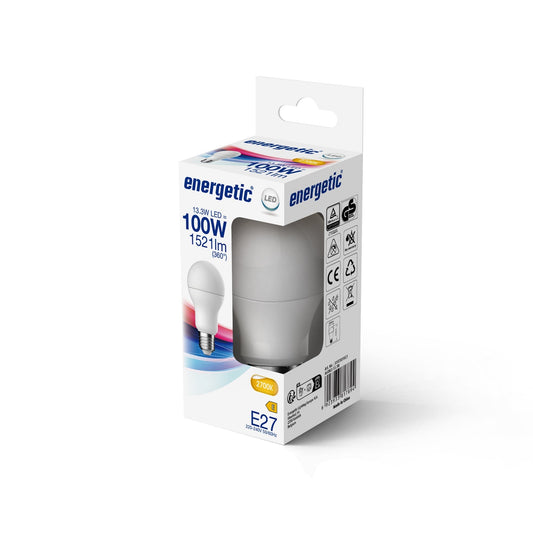 A60 | E27 | 1521lm | 2700k (100w equivalent)
