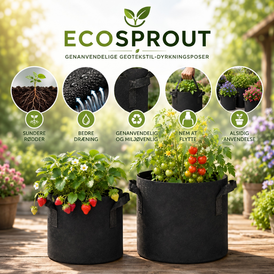 EcoSprout™ – Reusable Plant Bags in Geotextile