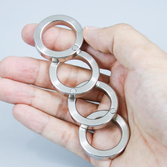 Foldable Four-Finger Fidget Ring