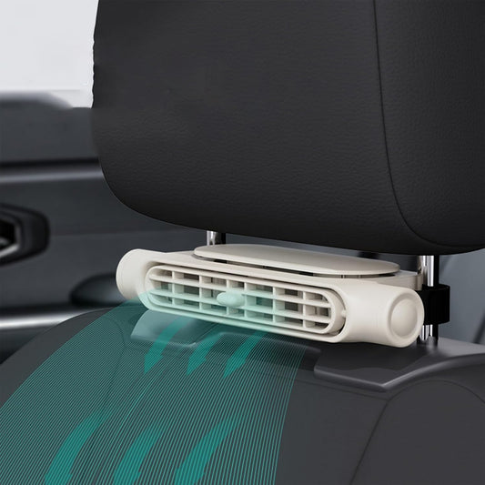 3-Speed USB Car Cooling Fan with Headrest Mount – AutoBreeze