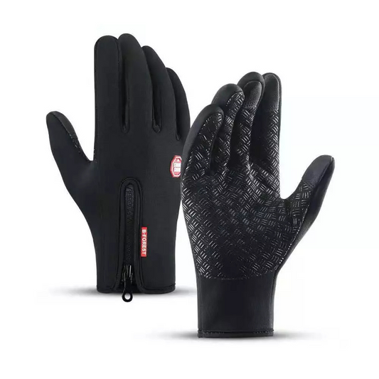 Winter Thermal Touchscreen Gloves – Windproof and Water-Repellent, Unisex Non-Slip Gloves for Cycling and Cold Weather