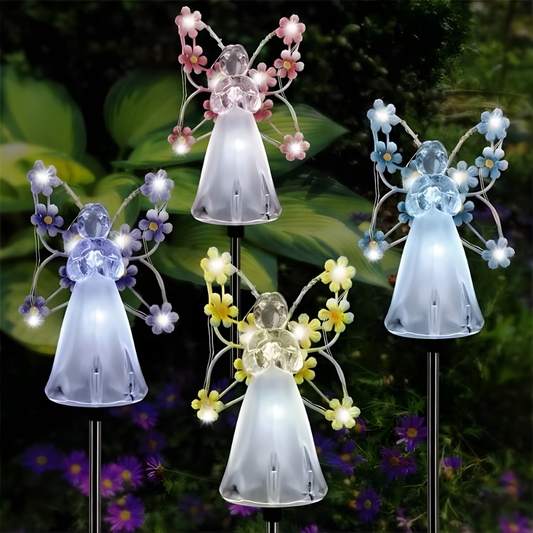 DivinaLight™ – Solar Angel Garden Light