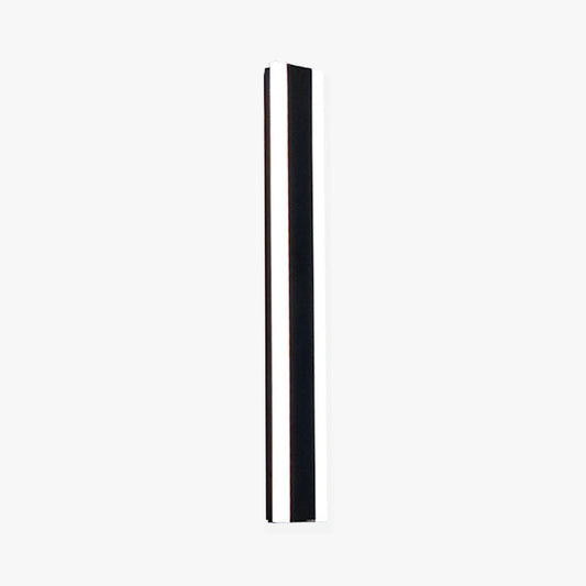 AeroBeam: Lámpara de pared LED lineal para exterior – Lámpara de pared resistente a la intemperie de metal y acrílico para jardín y pasillo