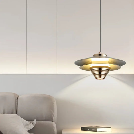 AlumaGlow: Aluminium LED Pendant Light – Elegant Lighting for Modern Spaces