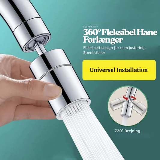 AquaTwist™ – 360° Flexible Tap Extender