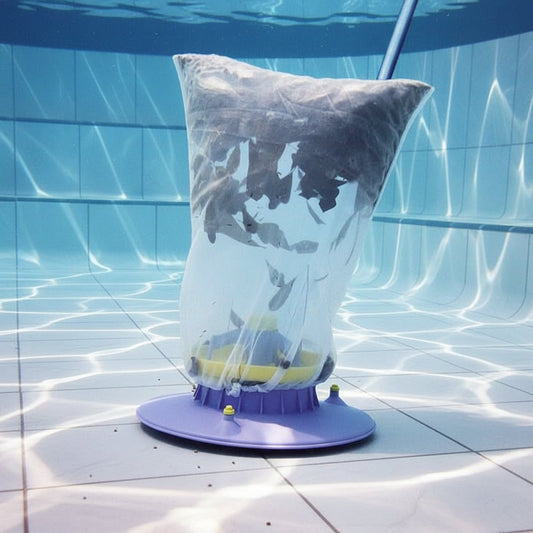 AQUAVAC – Chemical-Free Pool Cleaner with Strong Suction Power for Leaves and Dirt