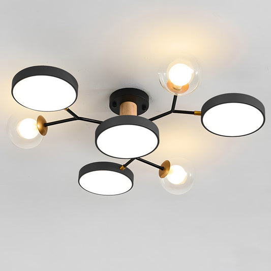 AstoriaLux: Creative LED Ceiling Light in Branch Design – Modern and Decorative for Living Room and Dining Room