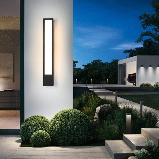 AuroBeam: Modern Outdoor LED Wall Light – Stylish and Weather-Resistant for Entrances