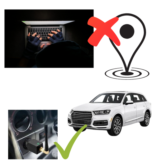 Portable GPS Signal Blocker for Car | 12V Cigarette Lighter Powered Privacy Device