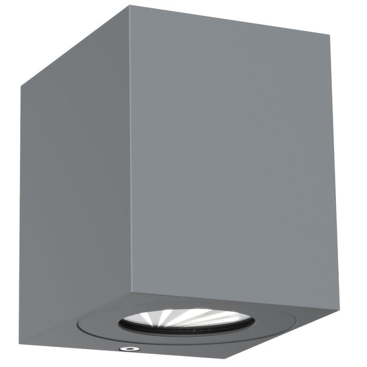 Kubi 2 LED Wall Light, Grey