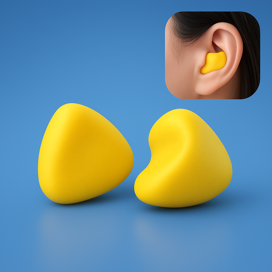 Silent earplugs and noise reducers