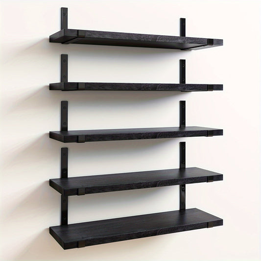 DekoTrend: Modern Wall Shelves – Durable, Decorative, and Versatile with Floating Design for Office and Hallway