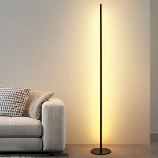 FlorGlow: LED Floor Lamp with Modern Metal Body and Continuous Dimming – Perfect for Sofa Corners and Home Office