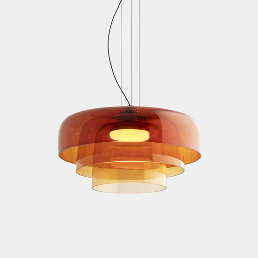 GlasNord: Scandinavian Glass Pendant Lamp – Modern Lamp for Dining Room and Kitchen