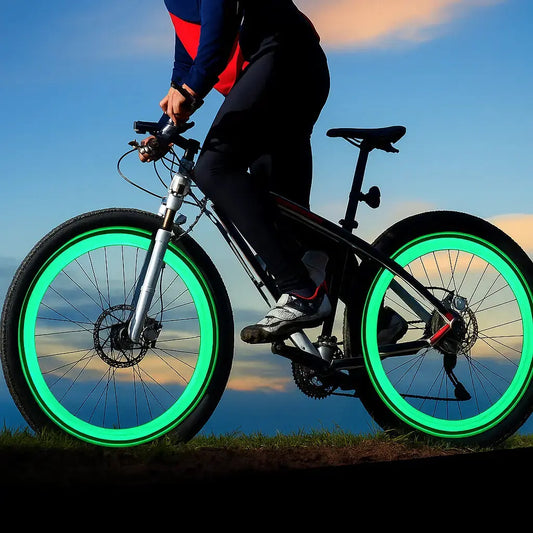 High-Quality Bicycle Valve Lights with LED – Perfect for Night Rides