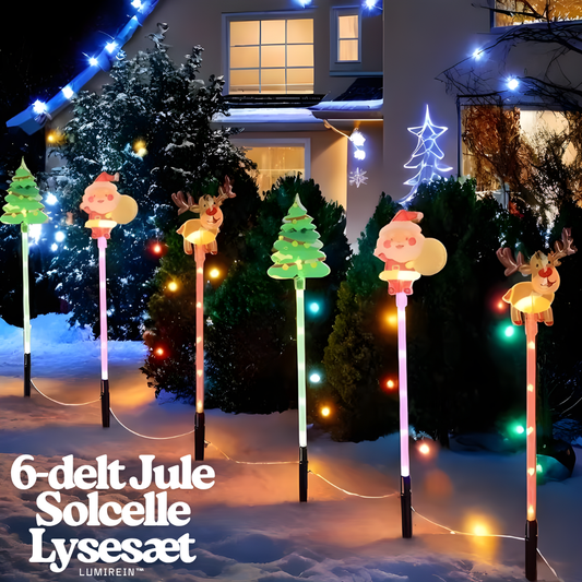 LumiRein™ – Christmas Solar Light Set of 6 Pieces