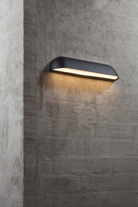 Front LED Wall Light 36, Black