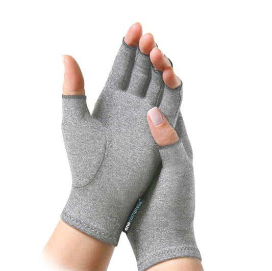 HandGriff™ Compression Gloves | Pain Relief & Support | Open Fingers | Bamboo Fibre Comfort