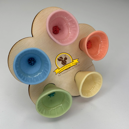 Buzzlet™ – Flower-Inspired Water Fountain for Pollinators