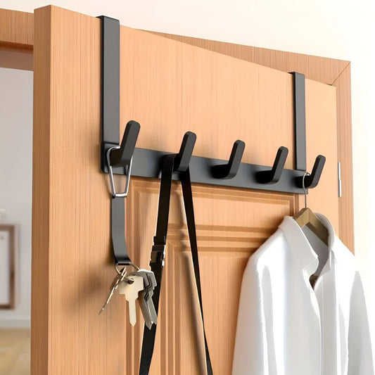 5-Hook Quick Hang Door Rack