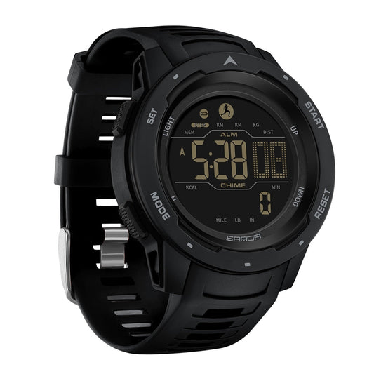 Military Digital Pedometer Watch Waterproof