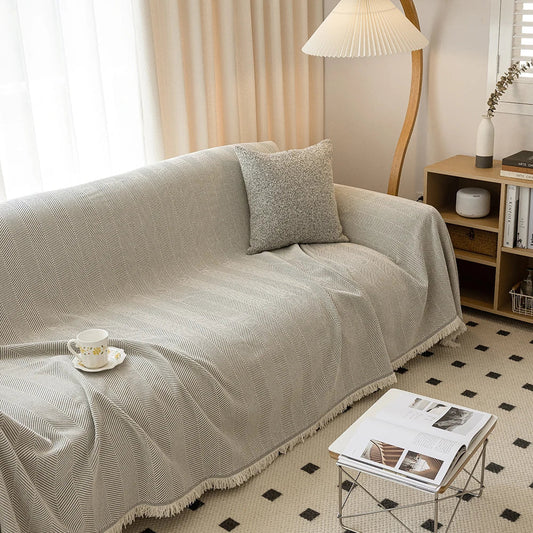 ChicCover™ Luxurious Fabric Sofa Cover