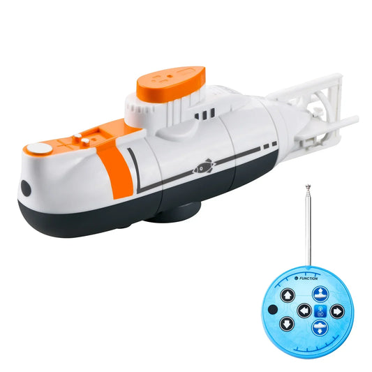 Super Mini Remote-Controlled Submarine - Waterproof Underwater Toy for Kids, Christmas and New Year Gift