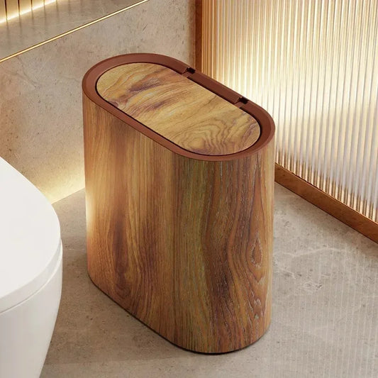 Marble Design Waste Bin
