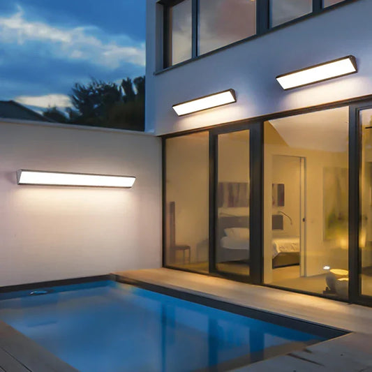 StrahlWerk: Modern LED Wall Light for Outdoors – Waterproof, Energy-Saving and Weather-Resistant