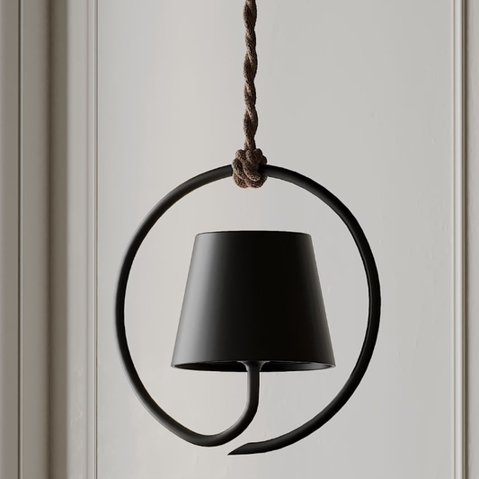 TrendiLight: Hanging lamp with battery and touch dimmer – Elegant LED lamp for garden and living room