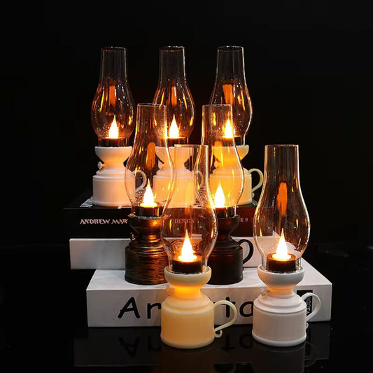 LED Ambient Light | Realistic Flame Effect | Wireless and Battery Operated