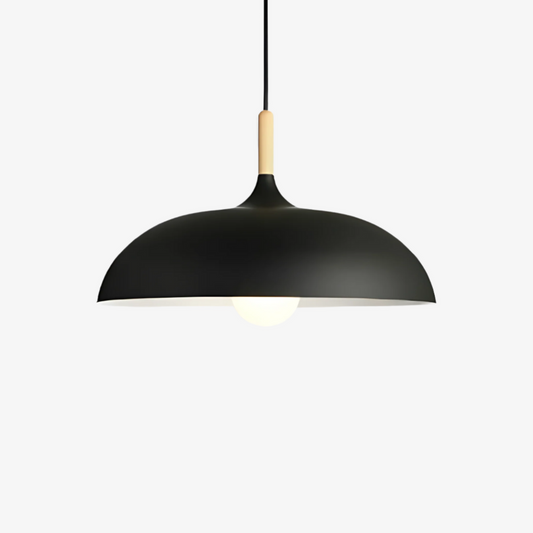 WoodLoom: Scandinavian Wooden Pendant Lamp – Modern Lamp for Dining Room and Kitchen