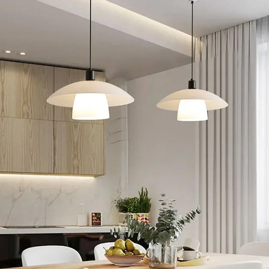 ZenGlow: Modern Japanese Pendant Lamp – for Living Room and Dining Room