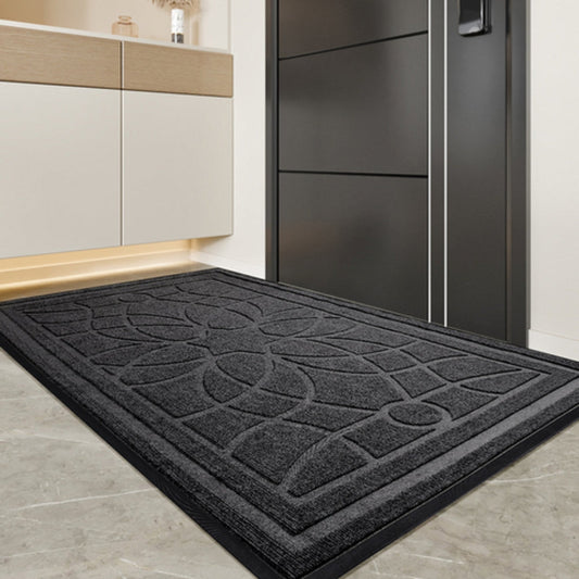 ZenSchritt: elegant entrance mat with mandala design – easy to care for, non-slip and decorative for the living room and kitchen