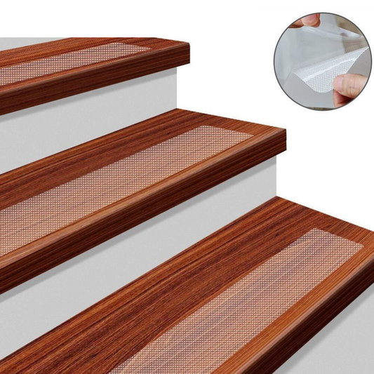 Transparent Anti-Slip Strips for Stairs – Safety Grip Tape for Indoor Steps