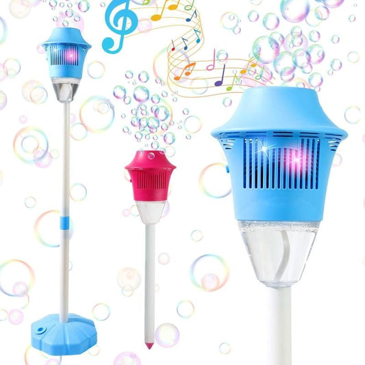 Automatic Bubble Maker for Kids | Magic Bubble Game BubbleFun | 20,000+ Bubbles/Min | Adjustable Height | Portable