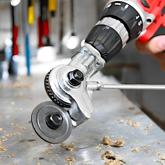 High-Strength Metal Cutting Adapter for Drill